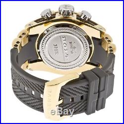 New Mens Invicta 14407 Reserve Bolt Zeus Chronograph Grey Rubber Strap Watch