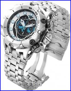 New Mens Invicta 16802 Reserve Hybrid Swiss Master Calendar Steel Bracelet Watch