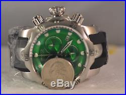 New Mens Invicta 6105 Reserve Venom Swiss Chronograph Green Dial Poly Watch