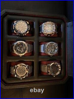 Partial Mens Watch Collection Lot With Case