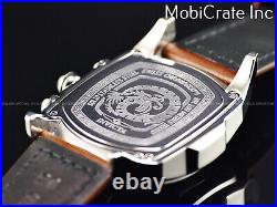 RARE Invicta Men's Grand Lupah Dragon Swiss ETA Chronograph White Dial SS Watch