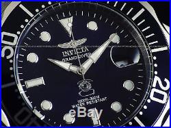 RARE Invicta Mens 300M Grand Diver Automatic TT Blue Dial Stainless Steel Watch