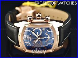 RARE Invicta Mens 47mm Grand Lupah Dragon Swiss Chronograph Rose Tone SS Watch