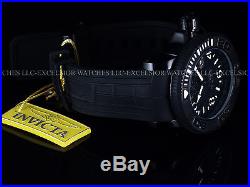 RARE Invicta Mens Combat Sea Hunter Swiss Made Automatic All Black SS 300M Watch