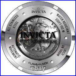 Rare Invicta Artist Collector 50mm Automatic Skull Dial Skeletonized Watch 42303