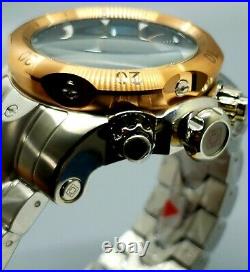 Rare Invicta Mens Venom 52mm Swiss Quartz Chrono Abalone Dial SS Bracelet Watch