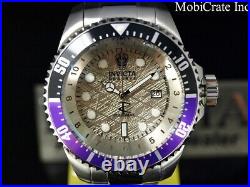Rare Invicta Reserve Mens 52mm Hydromax NH35 Automatic Meteorite Dial SS Watch
