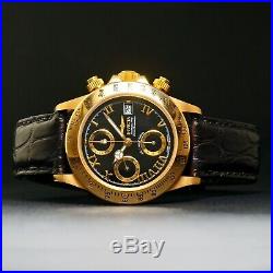 Rare Invicta Solid 18K Rose Gold Automatic 7750 Man's Chronograph Watch, 29/100
