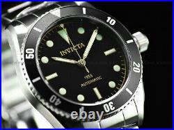 Rare New Invicta 1953 Pro Diver Men's Nh35 Automatic 40mm Black Dial Ss Watch