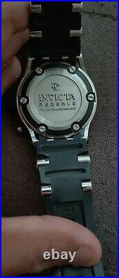 Swiss Made Invicta 0506 Reserve Specialty Subaqua Men 52mm Rubber Watch