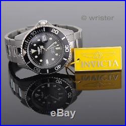 TITANIUM Invicta Pro Diver AUTOMATIC NH35A 24 Jewels Black Dial $795 Mens Watch